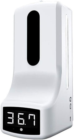 Dispenser automatico per sapone a mano con termometro a infrarossi