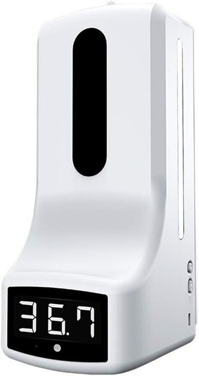 Dispenser automatico per sapone a mano con termometro a infrarossi