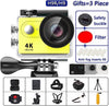 Macchina Fotografica Action Ultra HD 4K 30fps WiFi 2.0 Impermeabile Subacquea