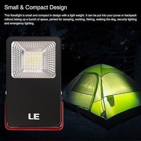 Luci da Lavoro Ricaricabili a LED, Faro Proiettore LED Portatile, Impermeabile