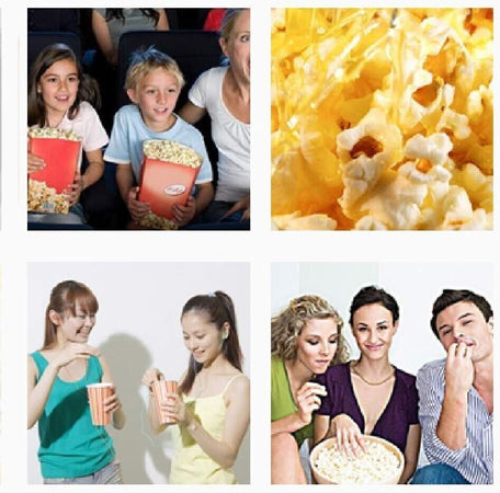 Macchina per Pop Corn, Circolazione di Aria Calda, Preparazione senza Olio