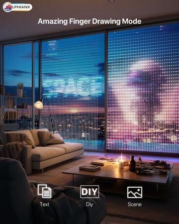 Luci per tende, intelligenti 240 LED, Luci che cambiano colore dinamiche faidate