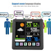 Stazione meteorologica wireless, TS-3310 LCD a colori Full Touch Screen