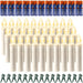 Candele con telecomando, batterie AA e clip impermeabile per feste (30 luci)