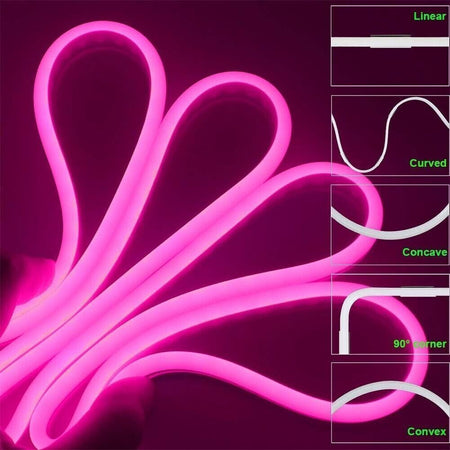 Cavo LED per luce al neon, Striscia LED 13000LM, DC 12V 2M 2835 600 - 2 metri