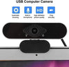 Videocamera per computer HD 1080P, webcam USB, videocamera per computer