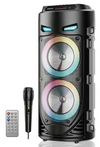 Diffusore portatile cassa bluetooth mp3 karaoke usb aux 10 watt 1500mah ZQS4239