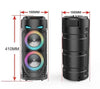 Diffusore portatile cassa bluetooth mp3 karaoke usb aux 10 watt 1500mah ZQS4239