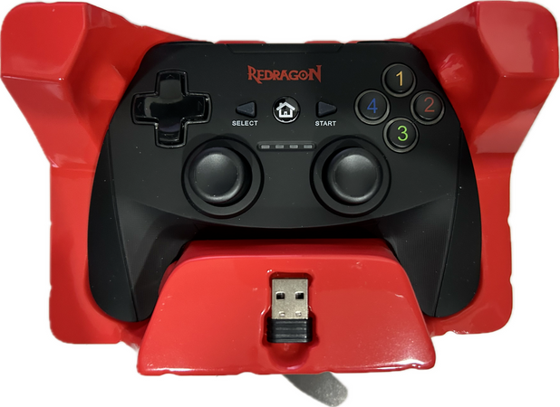 CONTROLLER GAMEPAD WIRELESS REDRAGON Harrow G808 compatibile con PC e PS3