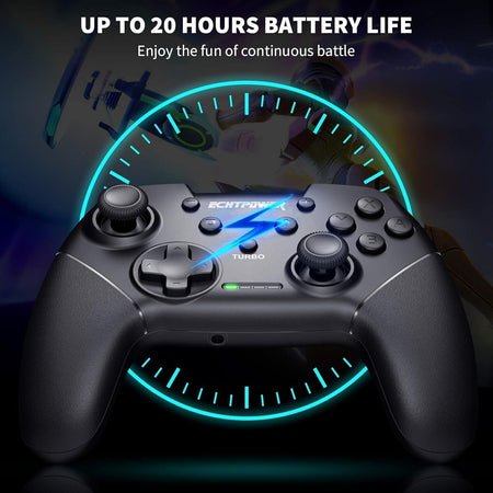 ECHTPower Controller per Nintendo Switch Lite Oled Bluetooth Wireless