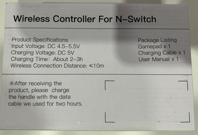 ECHTPower Controller per Nintendo Switch Lite Oled Bluetooth Wireless