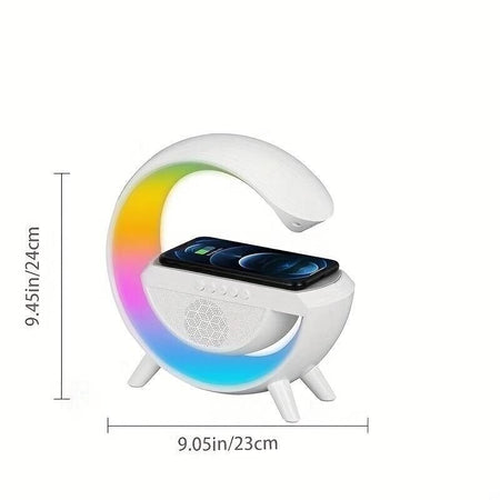 Lampada da Tavolo LED ì con Cassa Altoparlante Speaker Bluetooth e Ricarica