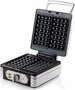 DOMO Piastra per wafel 2 in 1, per cialde di forma quadrata extra spesse