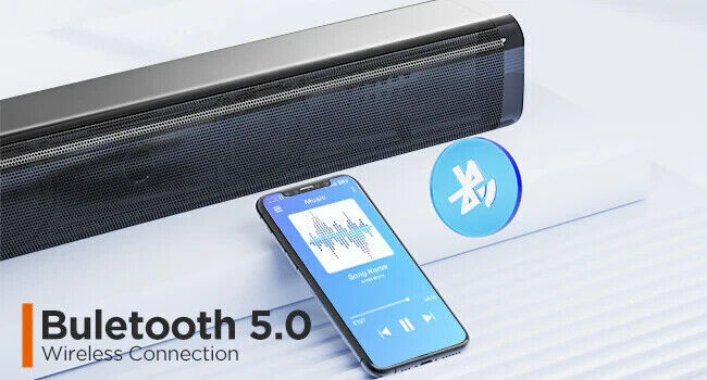 Bomaker Tapio V Soundbar Subwoofer 2.1 canali 100 W USB Bluetooth 5.0 nero-