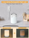 Luce Notturna per Asilo Nido per Bambini Lampada Touch Ricaricabile Cambia