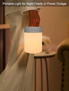 Luce Notturna per Asilo Nido per Bambini Lampada Touch Ricaricabile Cambia
