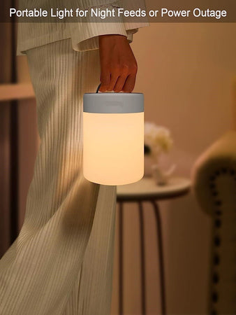 Luce Notturna per Asilo Nido per Bambini Lampada Touch Ricaricabile Cambia