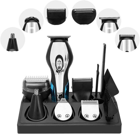 NIKAI Tagliacapelli per Uomo, Professionale 11 in 1 Tagliacapelli Elettrico