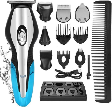 NIKAI Tagliacapelli per Uomo, Professionale 11 in 1 Tagliacapelli Elettrico