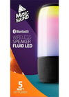 MUSICSOUND LED Altoparlante Bluetooth | Altoparlante con funzionalità TWS, luci
