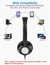 New bee Cuffie con Microfono PC Con Microfono Cancellante Rumore Regolabile
