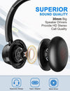 New bee Cuffie con Microfono PC Con Microfono Cancellante Rumore Regolabile