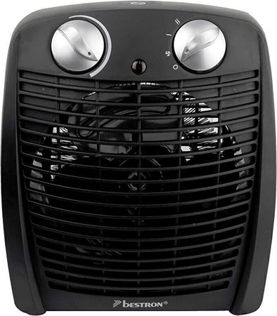 Bestron AFH211B Termo Ventilatore, 2000 W, Plastic, Nero