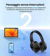 Edifier W600BT Cuffie Over-Ear Wireless, Bluetooth V5.1, Chiamate Crystal Clear,