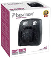 Bestron AFH211B Termo Ventilatore, 2000 W, Plastic, Nero