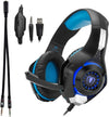Beexcellent GM-1 Cuffie da gioco over-ear Pro cablate da 3,5 mm Cuffie audio
