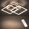 Anten plafoniera led soffitto Vintage plafoniera salotto Dimmerabile 40W 3600LM