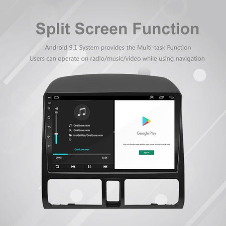 LEXXSON Carplay Radio Android Autoradio per Honda CRV 2001-2006 | 9 pollici