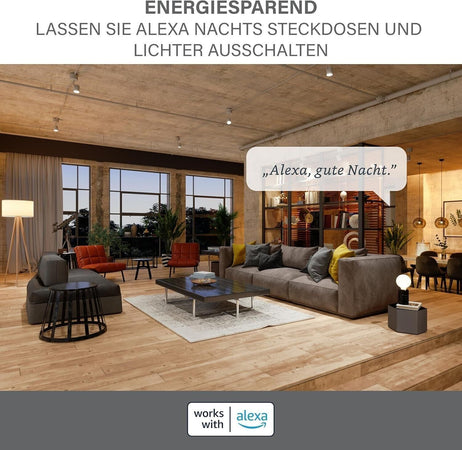 Smart Plug Sengled, Abilitata per Matter Compatibile Con Alexa supporta 2300 W