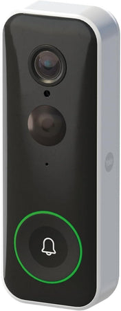 Yale Campanello Smart Bianco, Visualizzazione Live Full HD, Audio bidirezionale