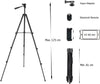 Treppiede 125cm per Cellulare Fotocamera con Supporto Smartphone Bluetooth