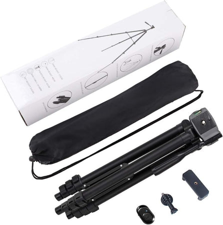 Treppiede 125cm per Cellulare Fotocamera con Supporto Smartphone Bluetooth