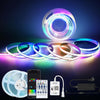 GEYUEYA Striscia LED COB 10 Metri 5760 LEDs WIFI 24v CRI 90+ rgbic