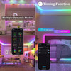 GEYUEYA Striscia LED COB 10 Metri 5760 LEDs WIFI 24v CRI 90+ rgbic