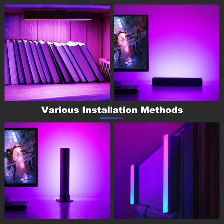 Zuukoo Smart Lampade LED, Lampada LED RGB con Effetti di Luce Multipli
