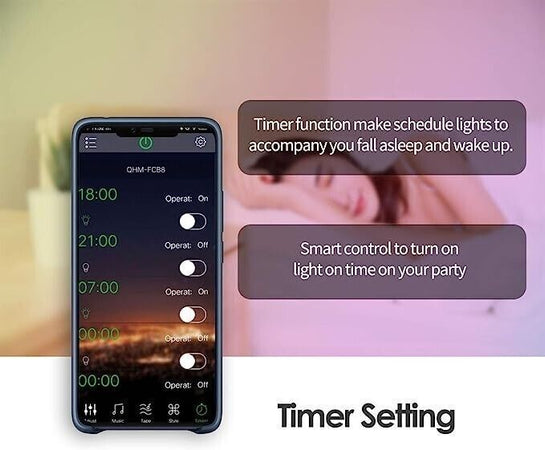 WEILY Striscia Led 10M Bluetooth, Striscia LED Dimmerabile 5050 LED RGB SMD