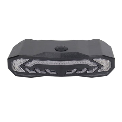 Fanale Posteriore per Bici Telecomandato 31 LED COB Campanello Elettrico