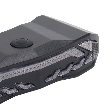 Fanale Posteriore per Bici Telecomandato 31 LED COB Campanello Elettrico