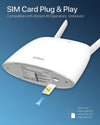 ioGiant Router 4G LTE con Sim, AC1200 Wi-Fi Dual-Band, Senza configurazione