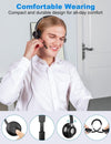 New bee Cuffie con Microfono, Cuffie con Filo PC, Cuffie Stereo da 3.5 mm Tipo C
