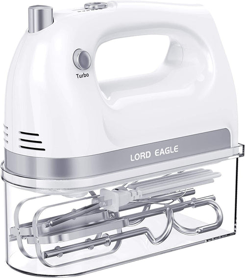 Frullatore a mano, 300 W, frullatore elettrico per preparare torte, crema per uo