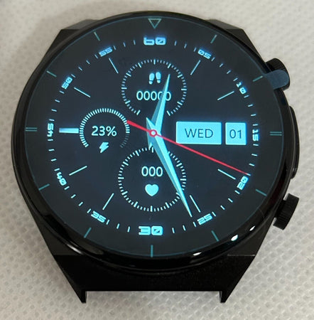 Smartwatch 650nm trattamento Laser Real ECG PPG pressione sanguigna freq. cardia