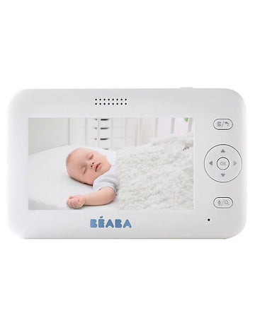 BEABA Video Baby Monitor ZEN+ - Video Camera Auto Rotante ad Alte Prestazioni