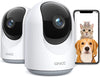 GNCC Telecamera Wi-Fi Interno, 1080P 2 Pezzi Videocamera Sorveglianza Rotazione