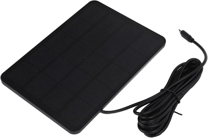 Caricatore per Pannelli solari 4W 5V Pannello Solare Impermeabile per Esterni