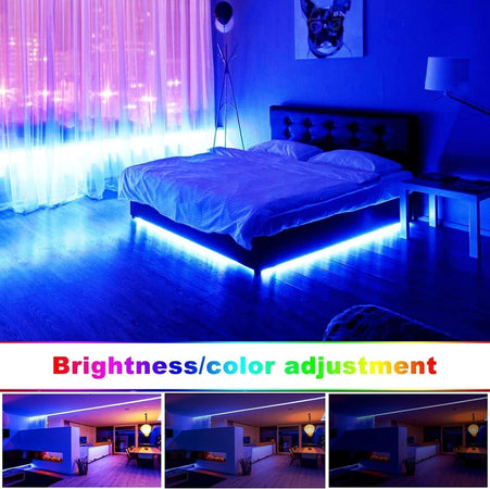 Strisce LED FUPT, (5 m) Strisce luminose intelligenti con telecomando